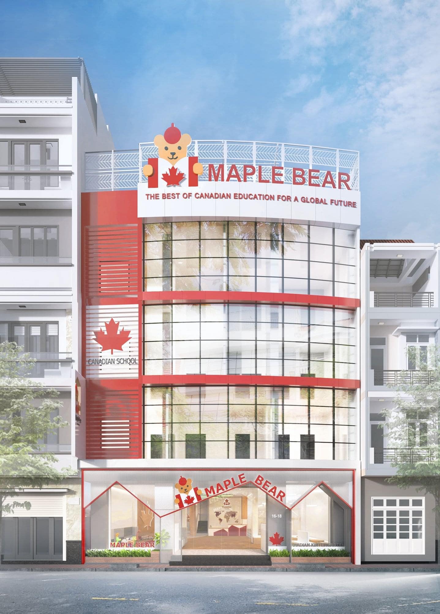 DỰ ÁN: TRUNG TÂM ANH NGỮ MAPLE BEAR TẠI HẢI PHÒNG 